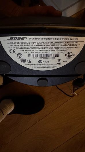 Bose Sounddock Portable speaker