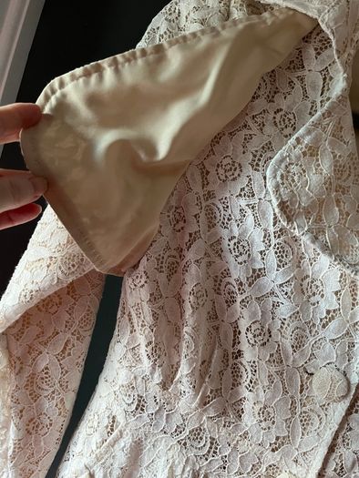 KLING ivory lace coat dress Size 3  8/10