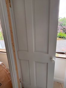 door and architrave