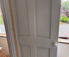 door and architrave