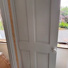 door and architrave