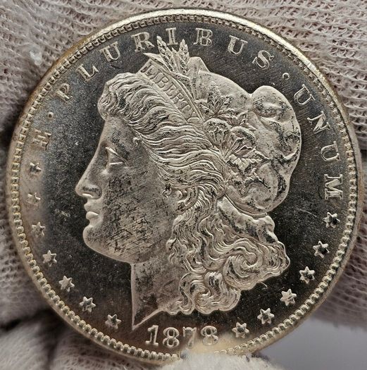 USA United States 1887 S Silver Morgan Dollar Beautiful Uncirculated Lustrous Prooflike Frosty!