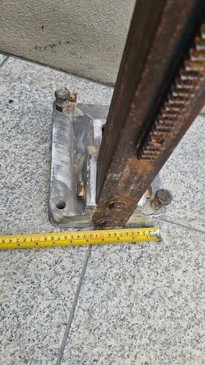 Core drill stand/leg aluminium
