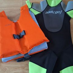 Childs Bouyancy Aid and Wetsuit