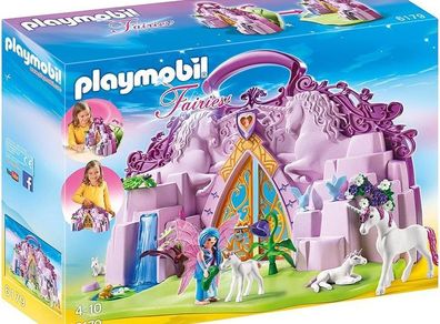 New:  Playmobil Take Along Fairy Unicorn Garden 6179