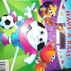 Brand new children's interactive book, Have a Ball