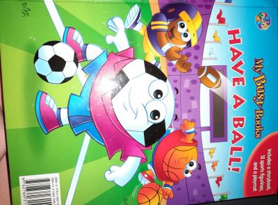 Brand new children's interactive book, Have a Ball