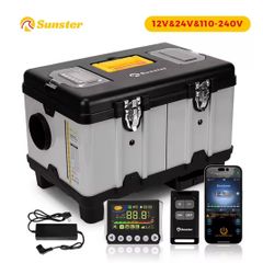 WiFi Advanced Toolbox Diesel Air Heater + Power supply + Bluetooth