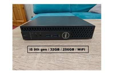 Dell OptiPlex 3070 Micro PC | i5 (9th gen) | 32GB | 256GB | WiFi |