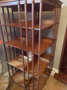 Edwardian Revolving Bookcase