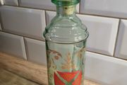 Vintage Green Fitzgerald Whiskey Botyle