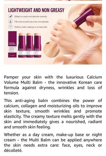 Calcium Multi Balm