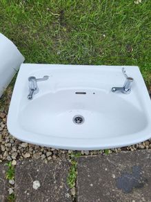 sink and pedestal