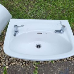 sink and pedestal