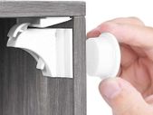 Child & Baby Safety Proof Magnetic Cupboard Locks (10 Locks + 2 Keys), No Screws or Drilling, Protect Your Kids & Toddlers, Bonus Instruction Video
