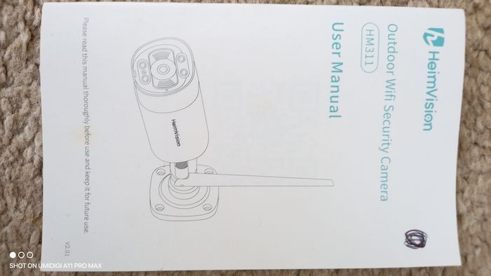 Outdoor or Indoor  Wifi Security Camera