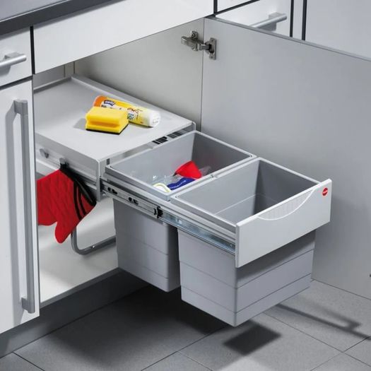 Space saving bin
