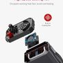 1200W 12V Car Inverter, DC 12V to AC 230V Power Converter with 2 UK Outlets Image 7