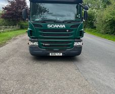 Scania cattle truck
