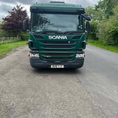 Scania cattle truck