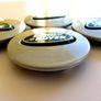 1set LAND ROVER Silver with BLACK logo  63mm Alloy Wheel Center Caps cap Hub Cover 63 Land L322 Image 3