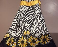 Hand painted dress