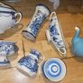 Job Lot of Decorative Blue Themed Ceramic Items Image 5