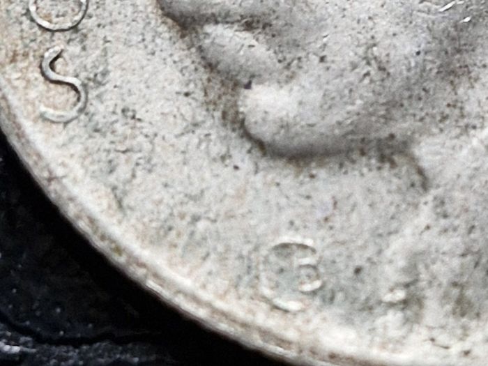 1938 Brazil  5000 Reis Santos Dumont Silver coin