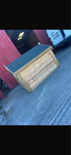 Premium Handmade Wooden Dog Kennel  Custom Built