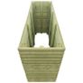 Garden Raised Bed 206x50x96 cm Impregnated Pinewood Image 3