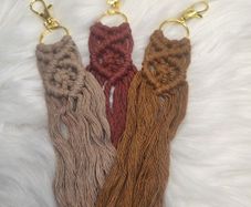 macrame keychain
