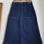 Jasper Conran Denim Skirt Size Uk 12 Image 3