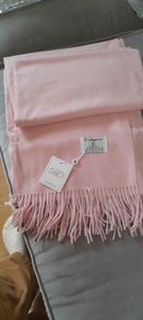 Brand New Pink (wool/cashmere/viscose) Wrap