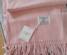 Brand New Pink (wool/cashmere/viscose) Wrap