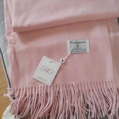 Brand New Pink (wool/cashmere/viscose) Wrap