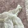 Italian lace christening gown. Image 5