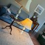 Heavy marble based table lamps x2 Image 7