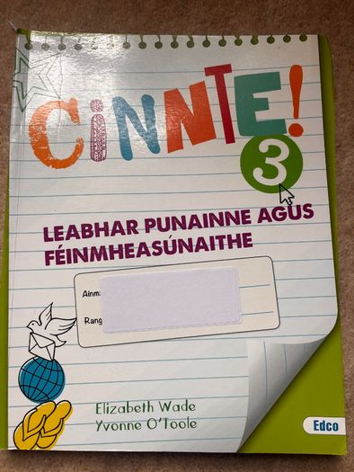 Cinnte 3 - Junior Cycle Irish books