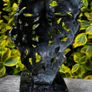Surrealist Bronze Mask Inspired By Salvador Dali (21cm) - Patinated Bronze, Marble Image 6