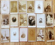 21 antique photos from 19th century