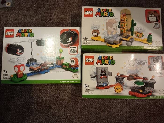 Lego Super Mario Bundle 71363 71364 & 71366