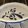 Set of Two Vintage German Salt Glazed stoneware Jugs and a French Fondue or Nibbles Plate. Image 9