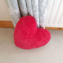 Red Cushion - Love Heart