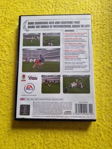 Rugby PlayStation2 Ps2 games Original