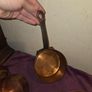 Set of 4 Antique French Copper Saucepans Image 4
