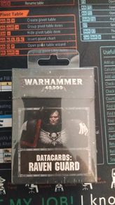 Warhammer Raven Guard Data Cards