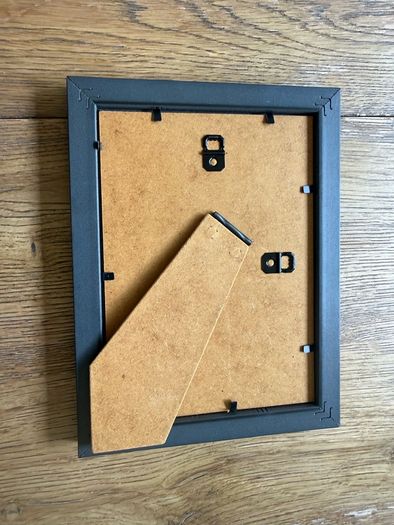 Black photo frame