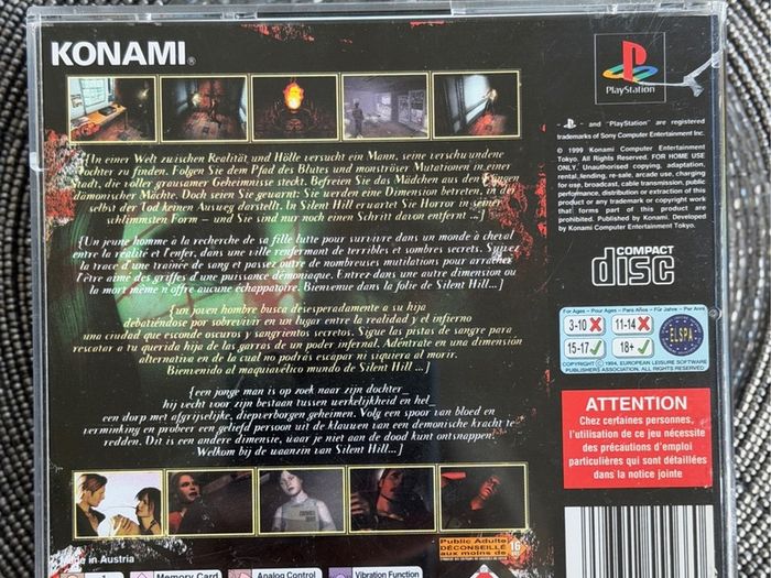 Silent Hill PS1 PAL
