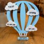Personalized Birth Announcement Hot Air Balloon Image 2