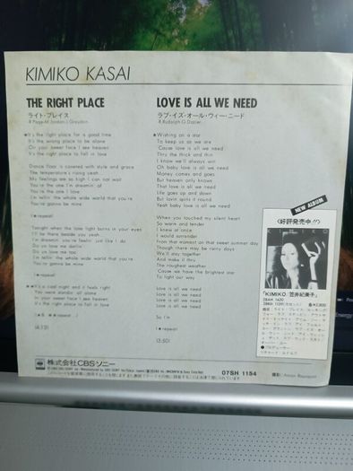 Kimiko Kasai - The Right Place